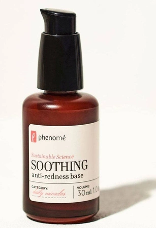 Phenomè - Baza zabezpieczająca skórę wrażliwą. SOOTHING anti-redness base - 30 ml