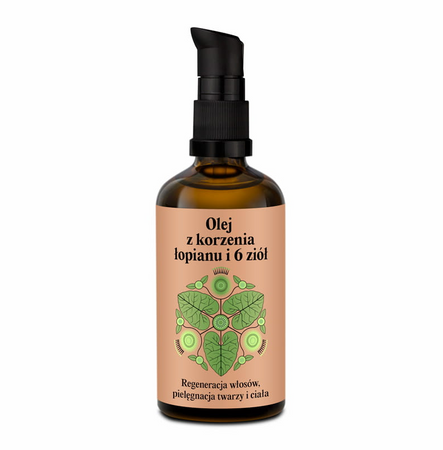 Nami Olej Z Korzenia Łopianu Z Ziołami 100Ml