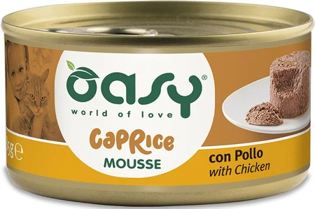 OASY Cat Caprice Mousse Kot Chicken Kurczak 85g