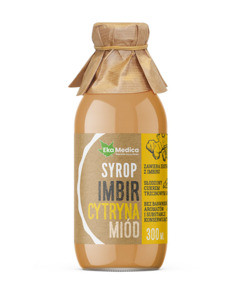 Ekamedica Syrop Imbir Cytryna Miód 250ml
