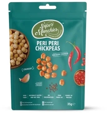 Super Munchies Chipsy Ciecierzyca Peri Peri30 g