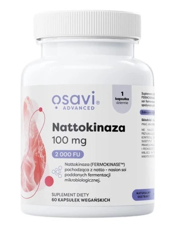 OSAVI Nattokinaza 100 mg 60 kaps.