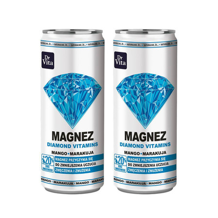 Zestaw: 2x Dr Vita Magnez Diamond Vitamins napój 250 ml