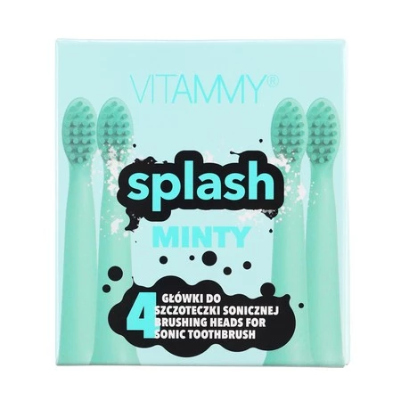 VITAMMY splash minty Końcówki do szczoteczki sonicznej