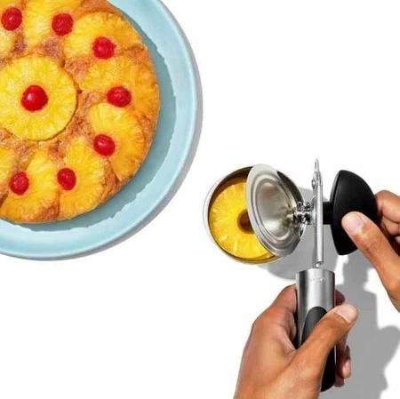 OXO-Otwieracz do puszek stalowy, czarny, STL