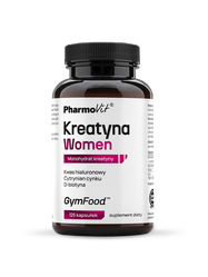 PHARMOVIT (GYM FOOD) KREATYNA WOMEN BEZGLUTENOWA 125 kaps.