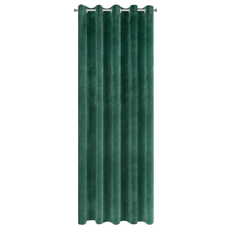 ZASŁONA GOTOWA VILLA 140 X 250 CM CIEMNOZIELONY