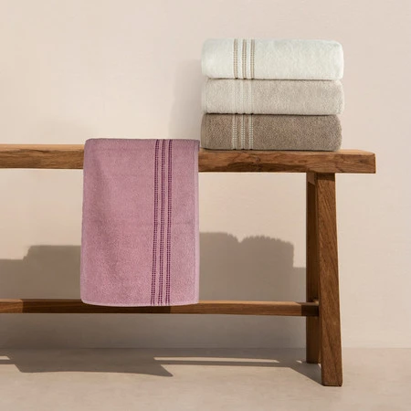 Ręcznik beżowy SEBA 70X140