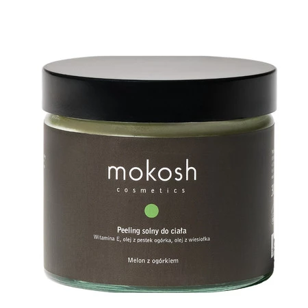 Mokosh - Peeling solny do ciała. Melon z ogórkiem - 300 g
