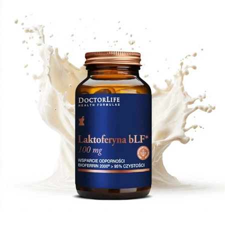 Doctor Life Laktoferyna bLF 100mg na wsparcie odporności 30 kaps.