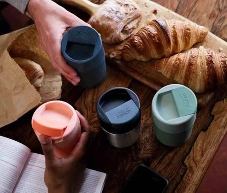 JJ - Kubek podróżny 340ml Sipp™, zielony