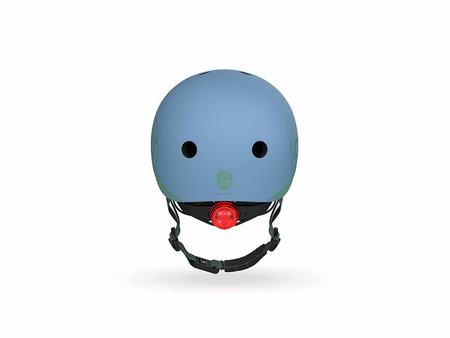 SCOOTANDRIDE Kask XXS-S dla dzieci 1-5 lat Steel