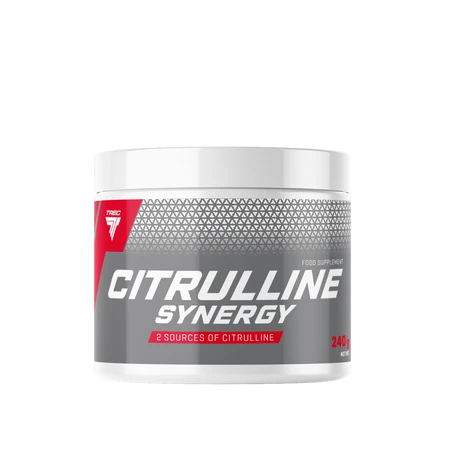 Trec CITRULLINE SYNERGY L-Cytrullina Cytrulina Przedtreningówka - 240g smak mango