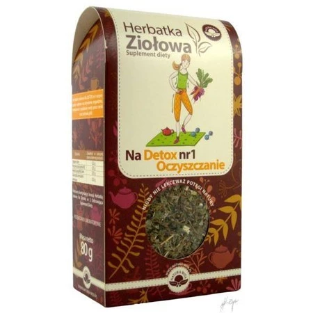 Natura Wita Herbata Ziołowa Detox Nr1 Oczysz. 80G