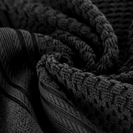 Ręcznik Davos (12), 30 x 50 cm, Czarny