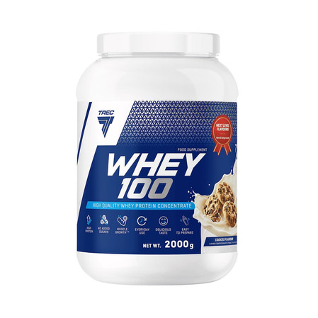 Trec WHEY 100 Białko Premium XXL WPC 2000g smak ciasteczkowe