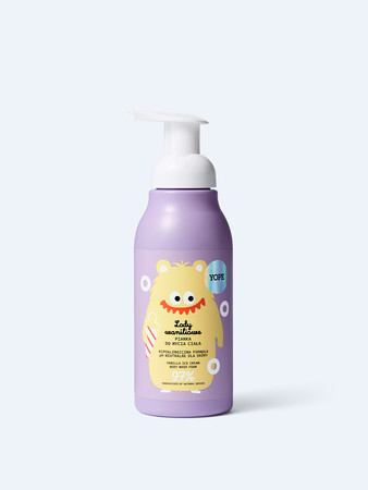 Yope Pianka do mycia ciała dla dzieci lody waniliowe 400ml
