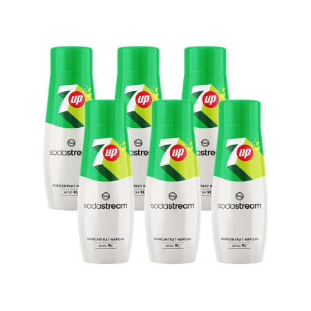 Zestaw: 6x SodaStream Syrop koncentrat 7UP 440 ml