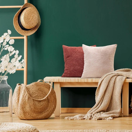 POSZEWKA OCTAVIA 40 X 40 CM NIEBIESKI