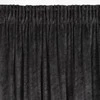 ZASŁONA GOTOWA RIVA NA TAŚMIE 140 X 270 CM CZARNY