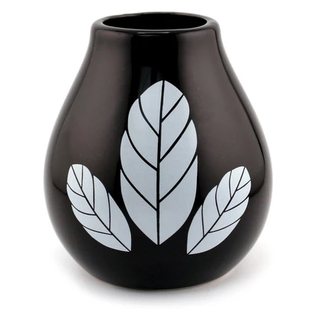 Luka Hoja Black naczynie na przygotowania i picia yerba mate 350 ml