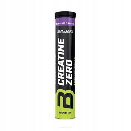 BioTech USA Efferves Zero Creatine 18 tabl. smak niebieskich winogron