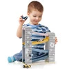 Viga Toys − PolarB, kolorowa drewniana zjeżdżalnia dla samochodzików