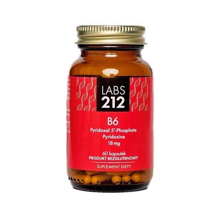 Labs212 Vitamin B6 Pyridoxal + Pyridoxine (60 k.)