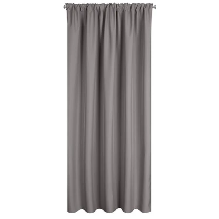 ZASŁONA GOTOWA GARDEN NA TAŚMIE 155 X 200 CM STALOWY