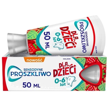 Proszkliwo pasta do zębów dla dzieci 0-6 lat 50ml