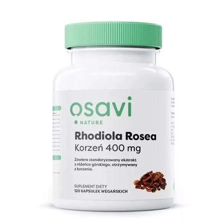 Rhodiola Rosea - Różeniec Górski 400 mg (120 kaps.)