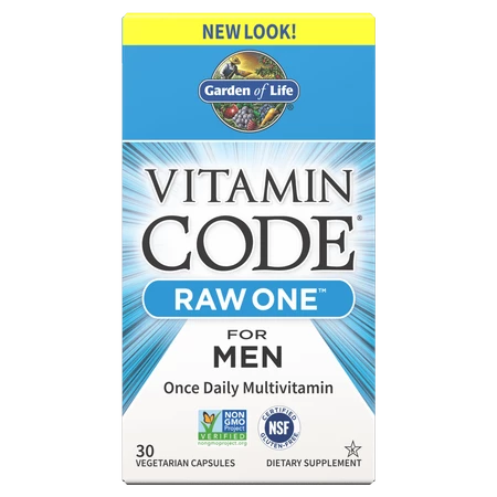 Garden of Life Vitamin Code RAW One for Men 30 kaps.