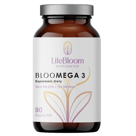 BlooMega 3 suplement diety 90 kapsułek