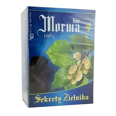 Asz Sekrety Zielnika Morwa Liść40X3G Cukrzyca