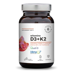 Witamina D3 2000 IU + K2 (90 kaps.)