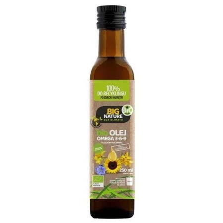 Big Nature Olej OMEGA 3-6-9 250 ml bio