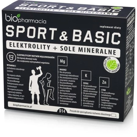 Biofarmacja Sport & Basic elektrolity sole min. 14