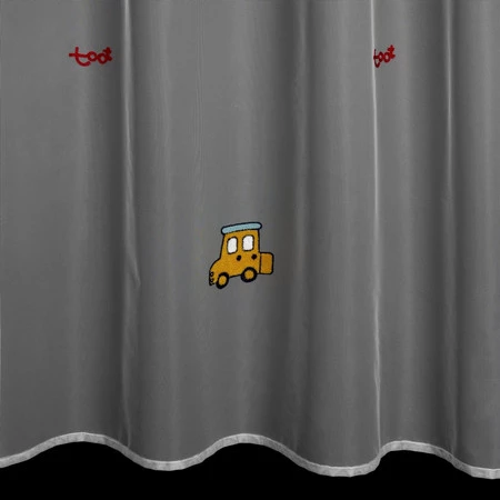 FIRANA GOTOWA ALVIN 140 X 250 CM BIAŁY