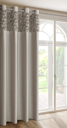 Zasłona MH/Z/ROSES/13/BE 140X250 PRZEL VELVET