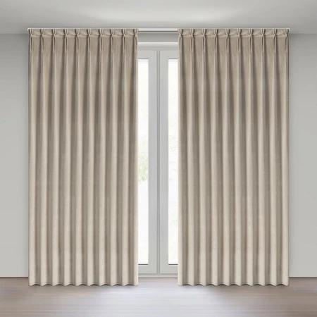 Zasłona  ZAS/MELANIE/BEŻ 125X270 FLEX