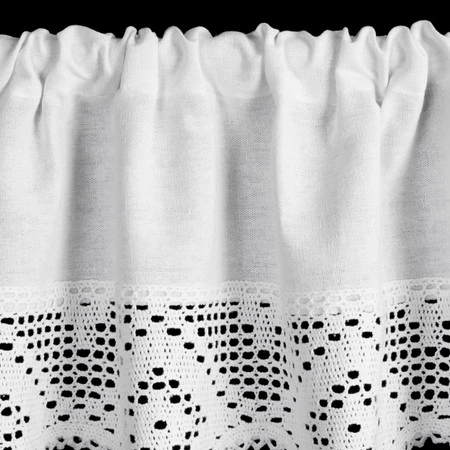 FIRANA GOTOWA ISAAC NA TAŚMIE 150 X 30 CM BIAŁY