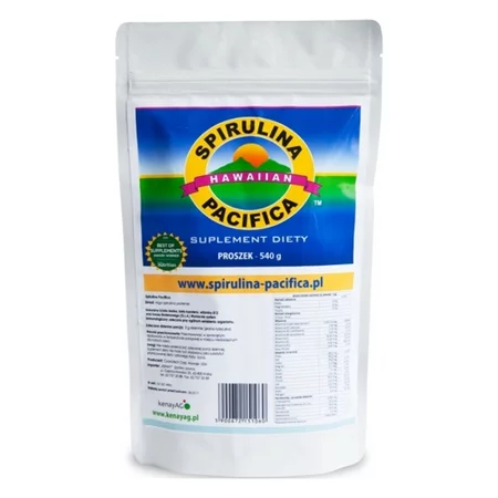 Hawajska Spirulina Pacifica (540 g)