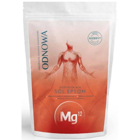  Mg12 Sól Epsom Odnowa 1Kg Siarczan Do Kąpieli