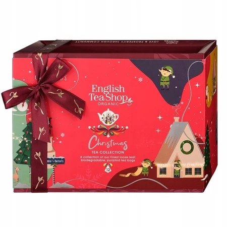 English Tea Shop Christmas Tea Red Wonders 6 smaków - zestaw 12 piramidek w 6 różnych smakach