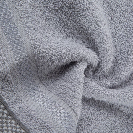 Ręcznik Abbie (04), 40 x 60 cm, Jasnoszary