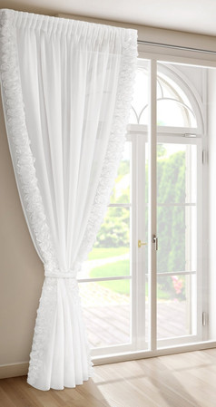 Firanka MH/Z/ROSES/12/B 140X270 T SZYFON