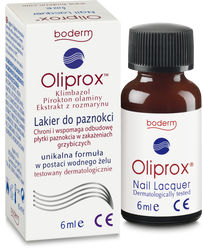 Oliprox Lakier do ochrony paznokci dłoni oraz stóp 6 ml