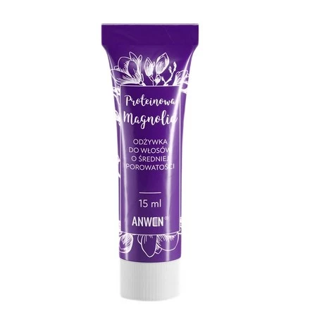 Odżywka do włosów o średniej porowatości Proteinowa Magnolia 15ml