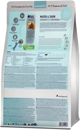 HAPPY CAT Sensitive Stomach Intestines na trawienie 300g