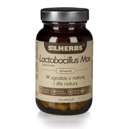 LACTOBACILLUS MAX 60 KAPSUŁEK - SOLHERBS